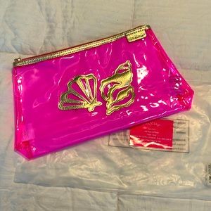 Lilly Pulitzer GWP pouch Havana pink